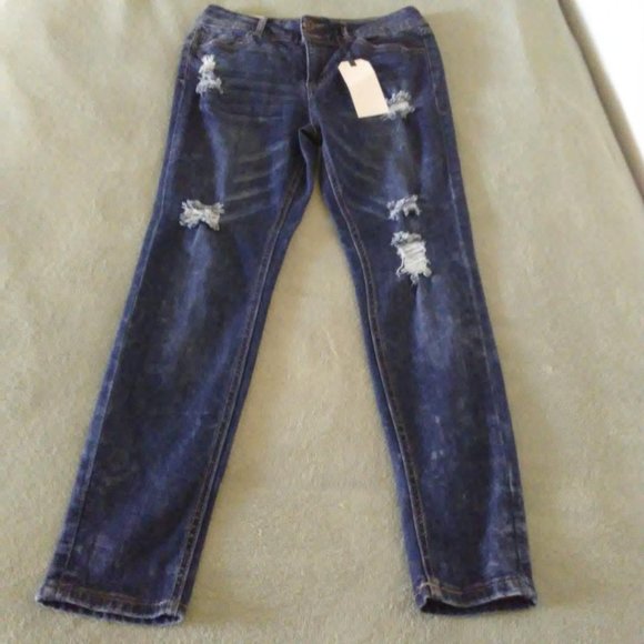 Jeans Skinny Vanilla Star Fille Taille 8 - Logan - Taille Moyenne - Neuf Avec étiquettes